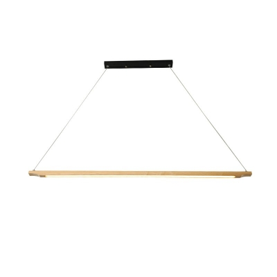 Designer Style LED Pendant Light Modern Style Wood Hanging Light for Dinning Room