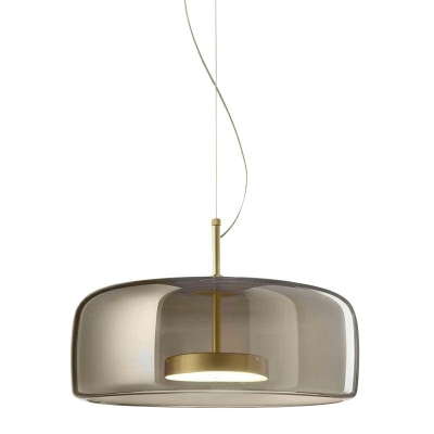 Industrial Hanging Lamp Kit LED Glass Hanging Pendant Lights for Dining Room