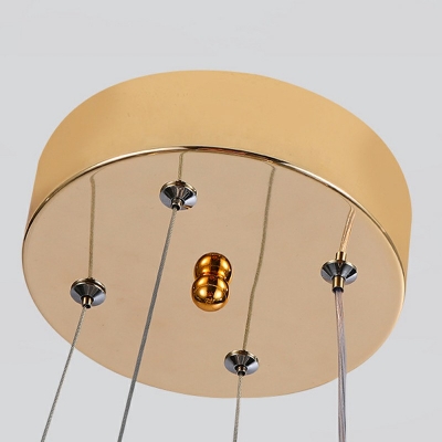 Minimalism Style LED Hanging Light Modern Style Metal Acrylic Pendant Light for Dinning Room
