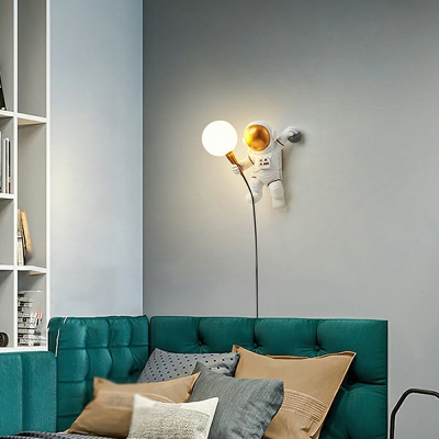 Modern 1 Light Childern Room Wall Sconce Light Fixtures Creative Sconce Light Fixture