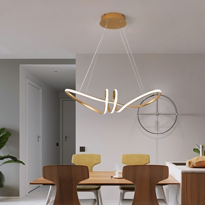 Modern Style LED Celling Light Minimalism Style Acrylic Pendant Light for Dinning Room