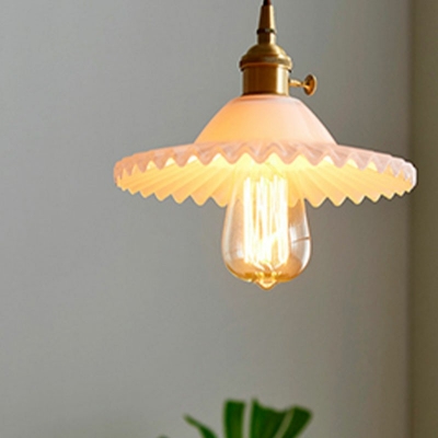 Industrial Hanging Lamp Kit Glass Hanging Pendant Lights for Living Room