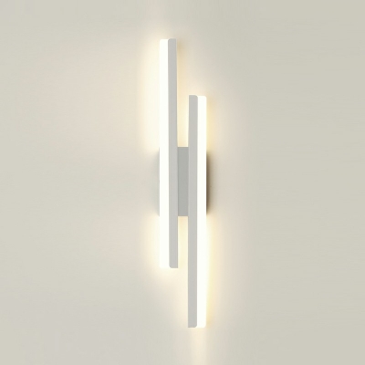 Minimalist Lines Wall Mounted Lamps LED Flush Mount Wall Sconce for Bedroom