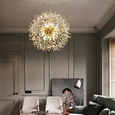 Modern Style LED Pendant Light Nordic Style Minimalism Glass Chandelier Light for Dinning Room