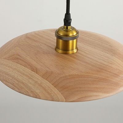 Modern Style LED Pendant Light Nordic Style Wood Hanging Light for Coffee Shop Kitchen Room