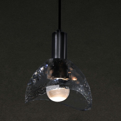 Suspension Pendant Industrial Clear Glass Light Suspension Pendant Light for Living Room