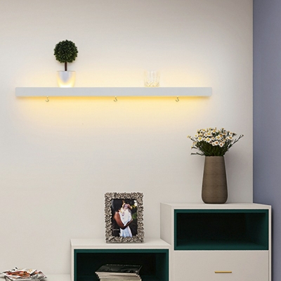 Flush Mount Wall Sconce 1 Light LED Wall Light Sconce for Living Room