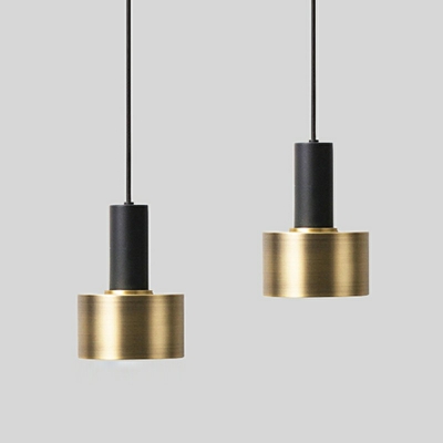 Modern and Simple Pendant Light Nordic Style Metal Hanging Light for Bedside