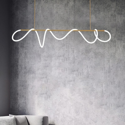 Modern LED Hanging Ceiling Light Nordic Style Minimalist Pendulum Lights for Dinning Room