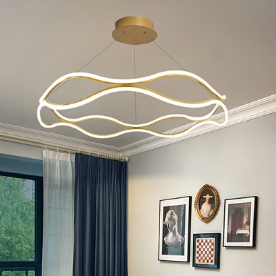 Modern Style LED Pendant Light Nordic Style Minimalism Hanging Light for Bedroom