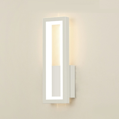 Modern Style LED Wall Sconce Light Nordic Style Acrylic Metal Wall Light for Bedside