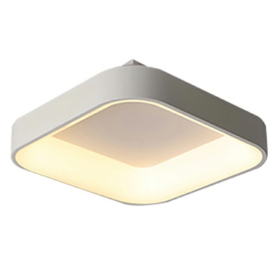 Nordic 1 Light Modern Led Flush Mount Ceiling Light Fixtures Minimal Close to Ceiling Lamp for Bedroom