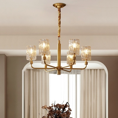 Postmodern Style Chandelier Metal Material Ceiling Chandelier for Living Room Bedroom