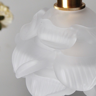 1-Light Sconce Lights Antique Style Flower Shape Metal Wall Lighting Fixtures