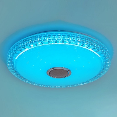 Modern Minimalism Style Metal Acrylic Celling Light Style LED Flushmount Light for Bedroom