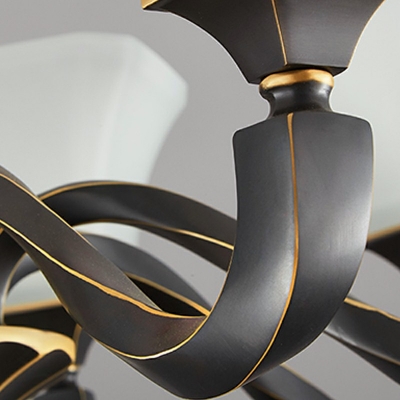 Modern Style Metal Chandelier Light Nordic Style Minimalism Pendant Light for Living Room
