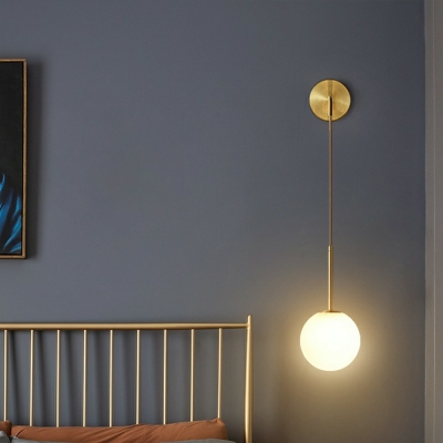 Postmodern Wall Mounted Lights 1 Light Wall Sconce Lighting for Bedroom