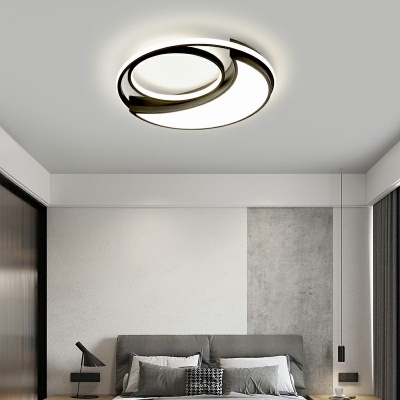 Contemporary Led Surface Mount Ceiling Lights Minimalism Macaron Close to Ceiling Lighting Fixture