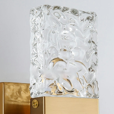 Crystal Linear Wall Mounted Light Fixture Modern Elegant Wall Sconces for Bedroom