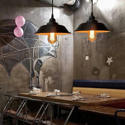 Drop Pendant Industrial Style Hanging Pendant Light for Dining Room