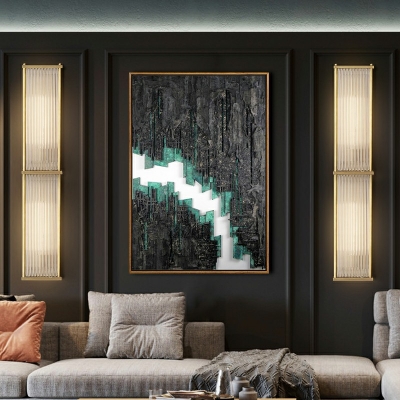 Modern Creative LED Glass Wall Sconce Light for Bedroom Corridor and Hallway