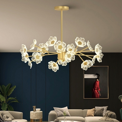 Postmodern Style Hanging Light Kit Metal Hanging Lights Chandelier for Living Room
