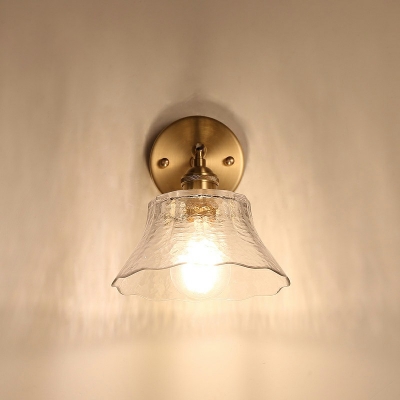 1-Light Sconce Lights Farmhouse Style Cone Shape Metal Wall Lighting Ideas