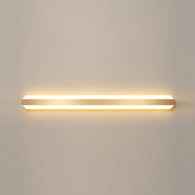 2-Light Lighting Fixtures Modern Style Liner Shape Metal Wall Hanging Lights