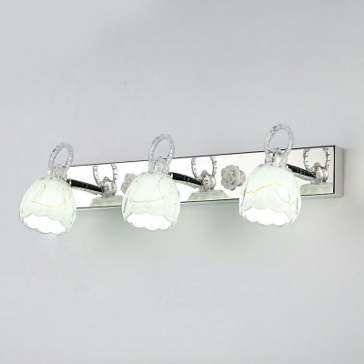 3-Light Sconce Lights Ultra-Modern Style Bell Shape Metal Wall Mounted Lighting