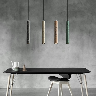 Linear 1 Light Modern Ceiling Pendant Lamp Nordic Style Simplicity Suspension Pendant for Dinning Room