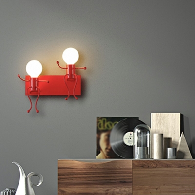 Metal Creative Wall Sconces Lighting Fixtures Modern Child's Room Wall Sconces