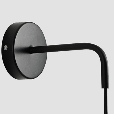 Minimalism Style LED Wall Lamp Modern Style Metal Fixture for Bedside