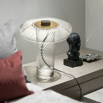 Nordic Creative Decorative Nights and Lamps Glass Warm Light Table Lamp for Living Room