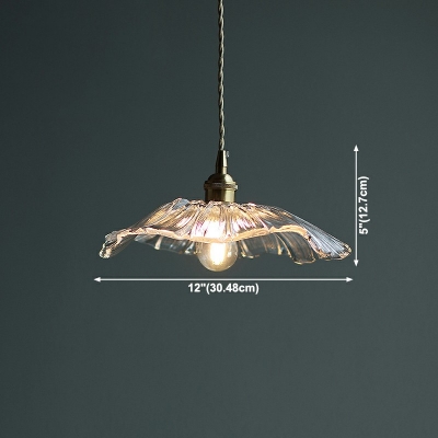 Ultra-Modern Hanging Pendant Lights Glass Shade Hanging Lamp Kit for Bedroom Living Room