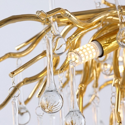 Modern Pendant Chandelier Glass Pendant Lights for Bar Dining Room