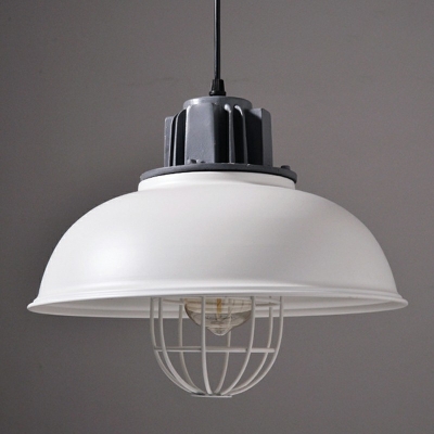 1 Light Dome Vintage Ceiling Pendant Light Industrial Down Mini Pendant for Living Room