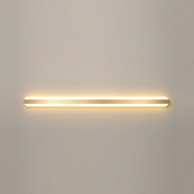 2-Light Lighting Fixtures Modern Style Liner Shape Metal Wall Hanging Lights