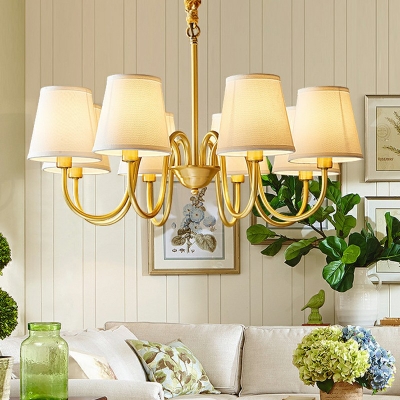 American Style Chandelier Vintage Ceiling Chandelier for Living Room Bedroom