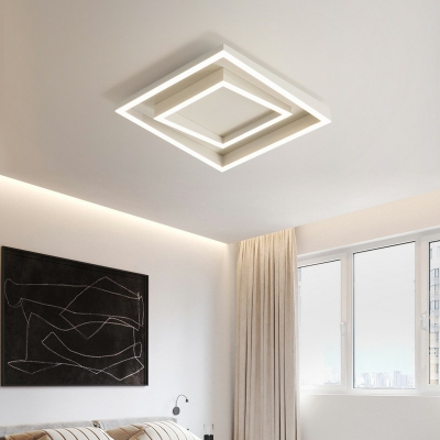 Led Flush Mount Ceiling Light Fixtures Contemporary Minimalism Close to Ceiling Lamp for Living Room