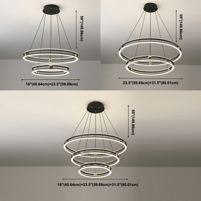 Minimalist Metal Pendant Lighting Fixtures Orbicular Suspended Lighting Fixture