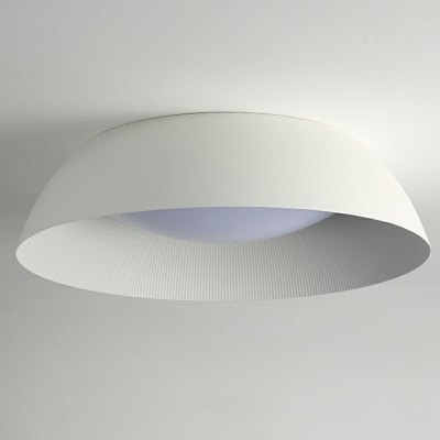 Nordic Modern Close to Ceiling Lighting Fixture Macaron Flush Mount Lamp for Bedroom