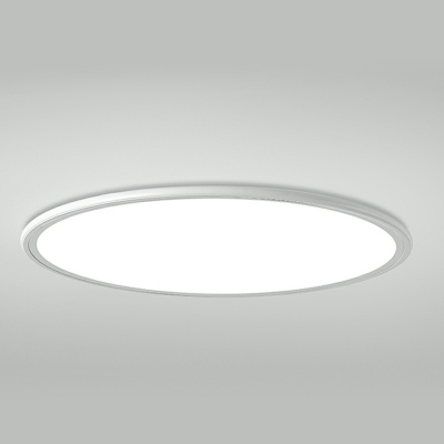 Contemporary Metal and Acrylic Led Flush Ceiling Lights Disk Flush Mount Light Fixtures