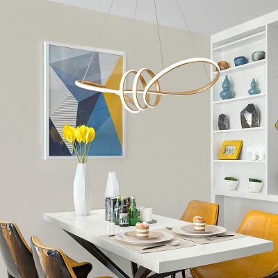 Modern Style LED Celling Light Minimalism Style Acrylic Pendant Light for Dinning Room