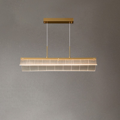 Nordic Style LED Hanging Light Minimalism Style Acrylic Pendant Light for Dinning Room