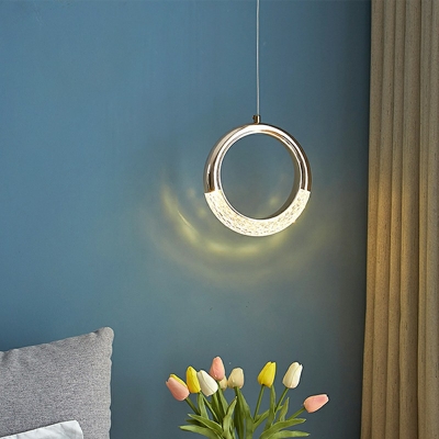 Pendant Light Modern Style Acrylic Pendant Light Fixtures for Living Room