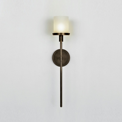 Wall Sconces Postmodern Style Flush Mount Wall Sconce Metal for Living Room