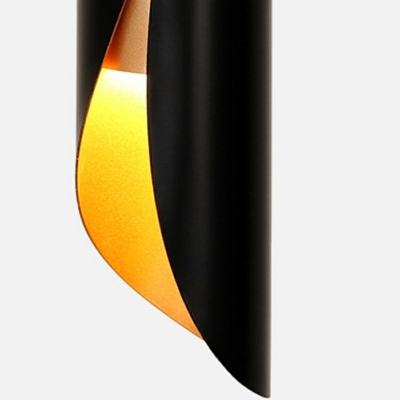 2-Light Sconce Lights Minimalist Style Cylinder Shape Metal Wall Light Fixtures