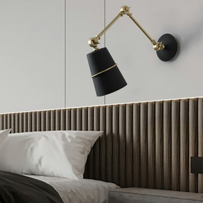 Flush Mount Wall Sconce 1 Light Wall Mounted Lamps for Bedroom
