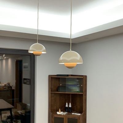 Chandelier Light Fixture Round Shade Modern Style Glass Chandelier Pendant Light for Living Room