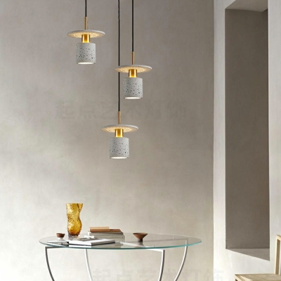 Stone 1 Light Suspension Pendant Modern Ceiling Pendant Lamp for Dinning Room